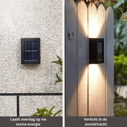 WallBright - Luxe Draadloze Zonnelampen