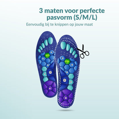 Serazool - Magnetische inlegzolen | 1 + 1 GRATIS