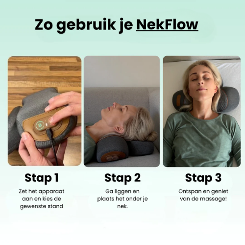 NekFlow | De 3-in-1 Nekmassager